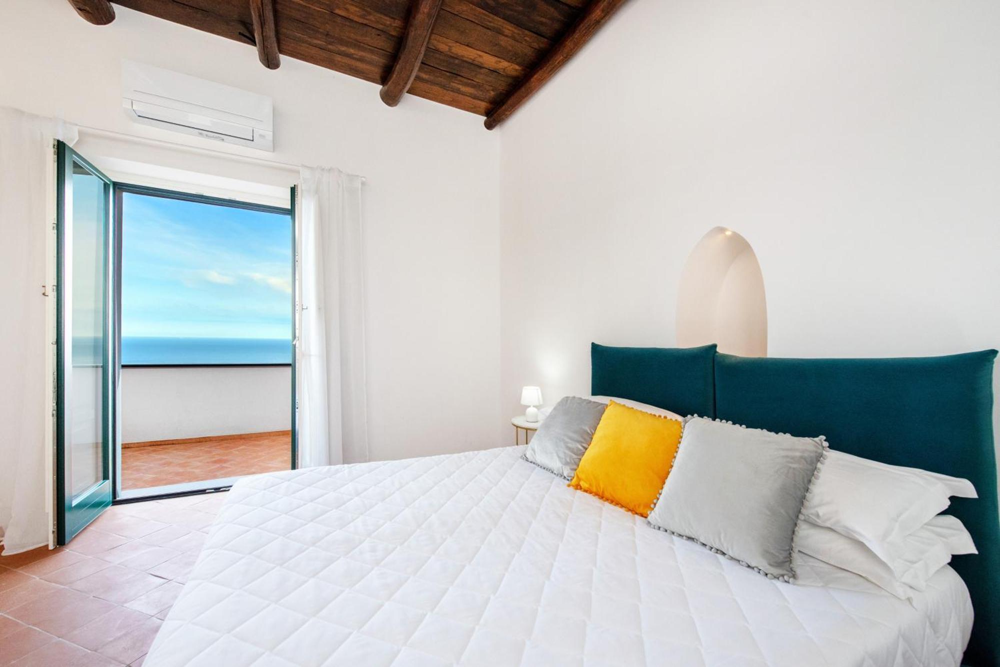 Belvedere Amodeo - terrace, seaview, wifi Conca dei Marini Exterior foto