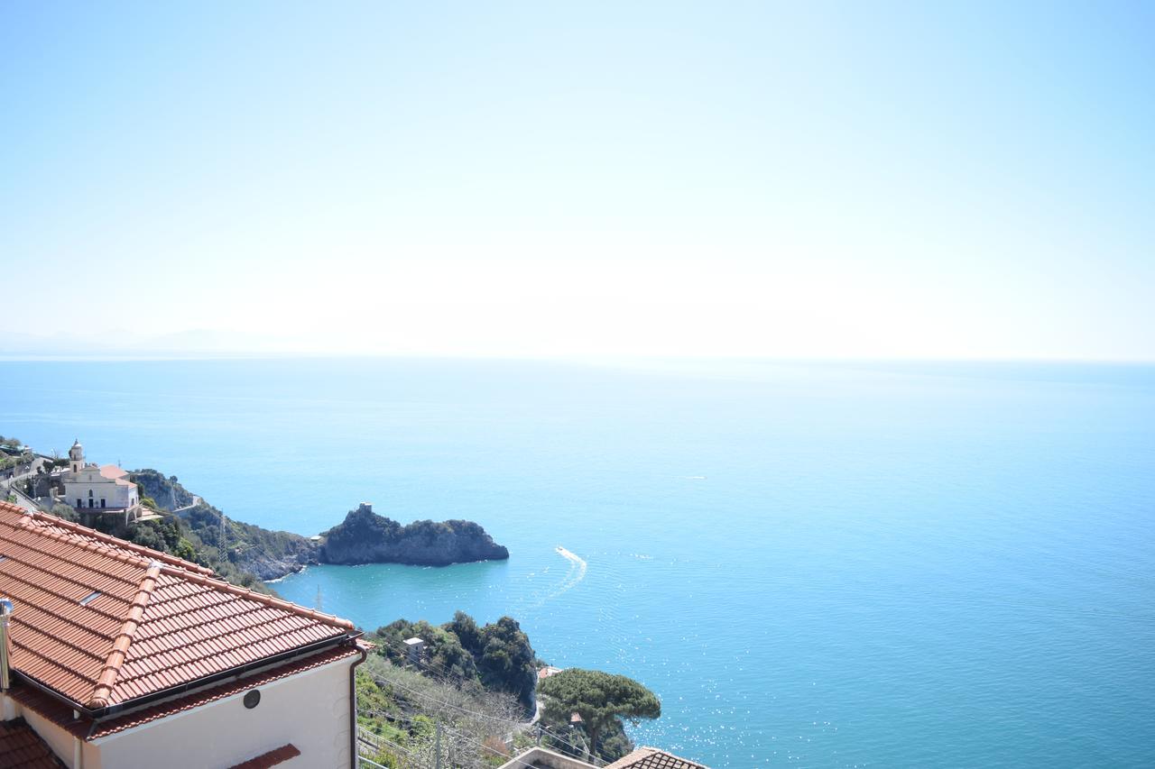 Belvedere Amodeo - terrace, seaview, wifi Conca dei Marini Exterior foto