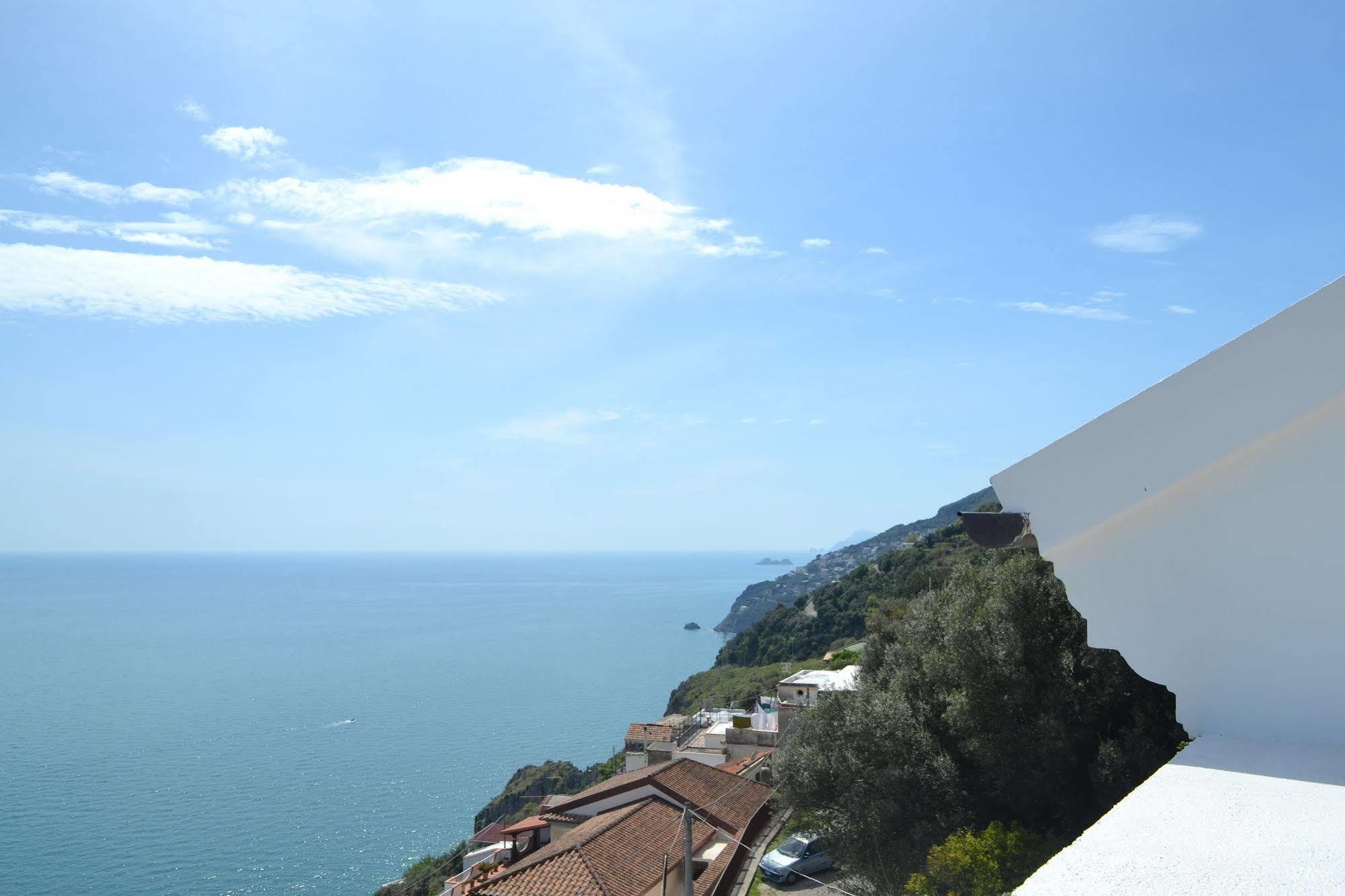 Belvedere Amodeo - terrace, seaview, wifi Conca dei Marini Exterior foto
